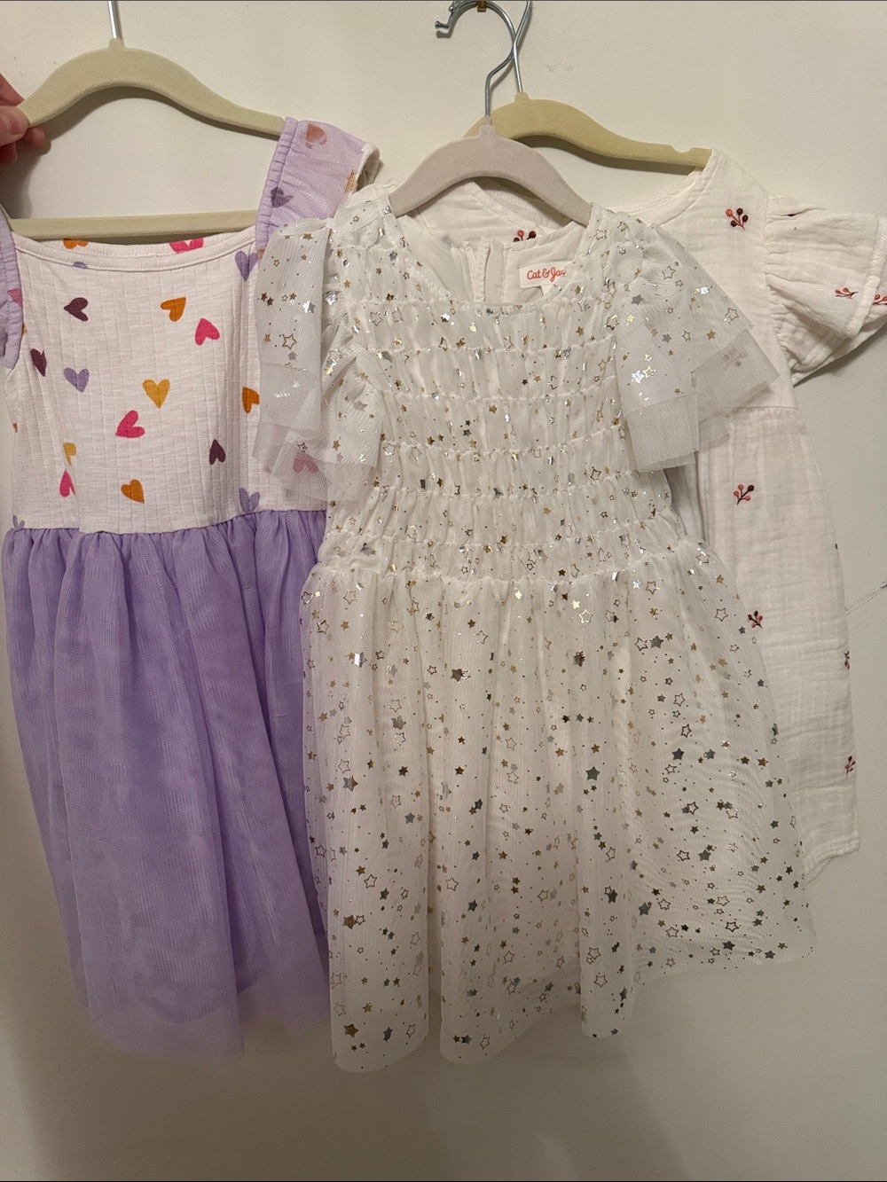 Cat and Jack 4t dresses lot